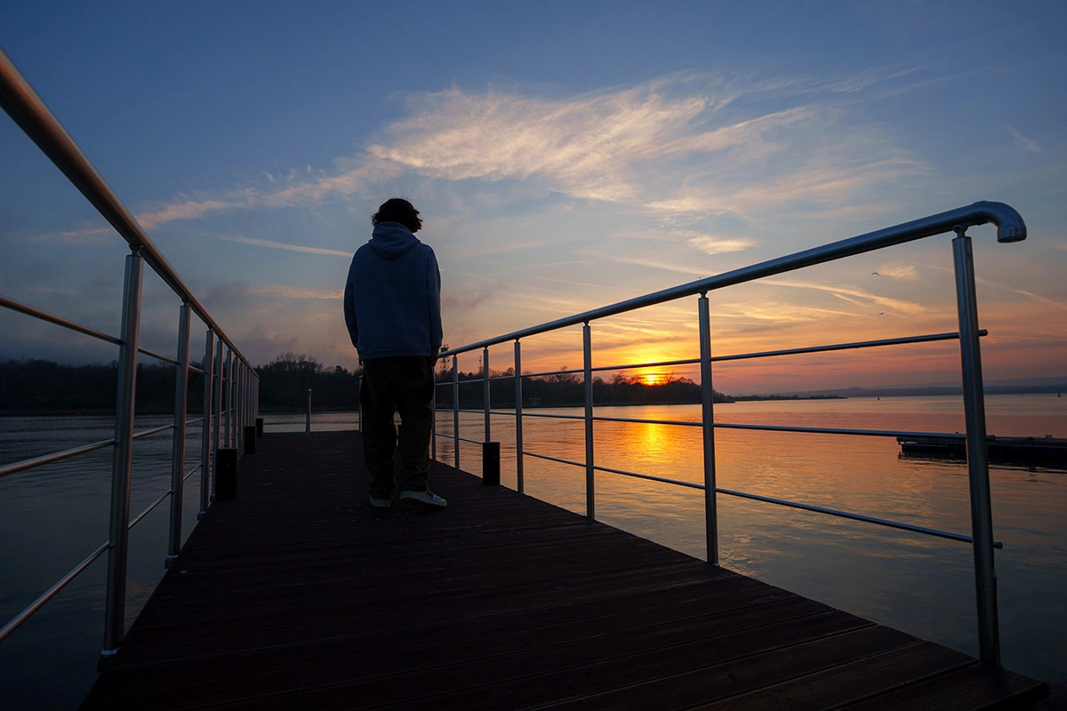 Catch Sunset Views from Riverwalk Boardwalk
