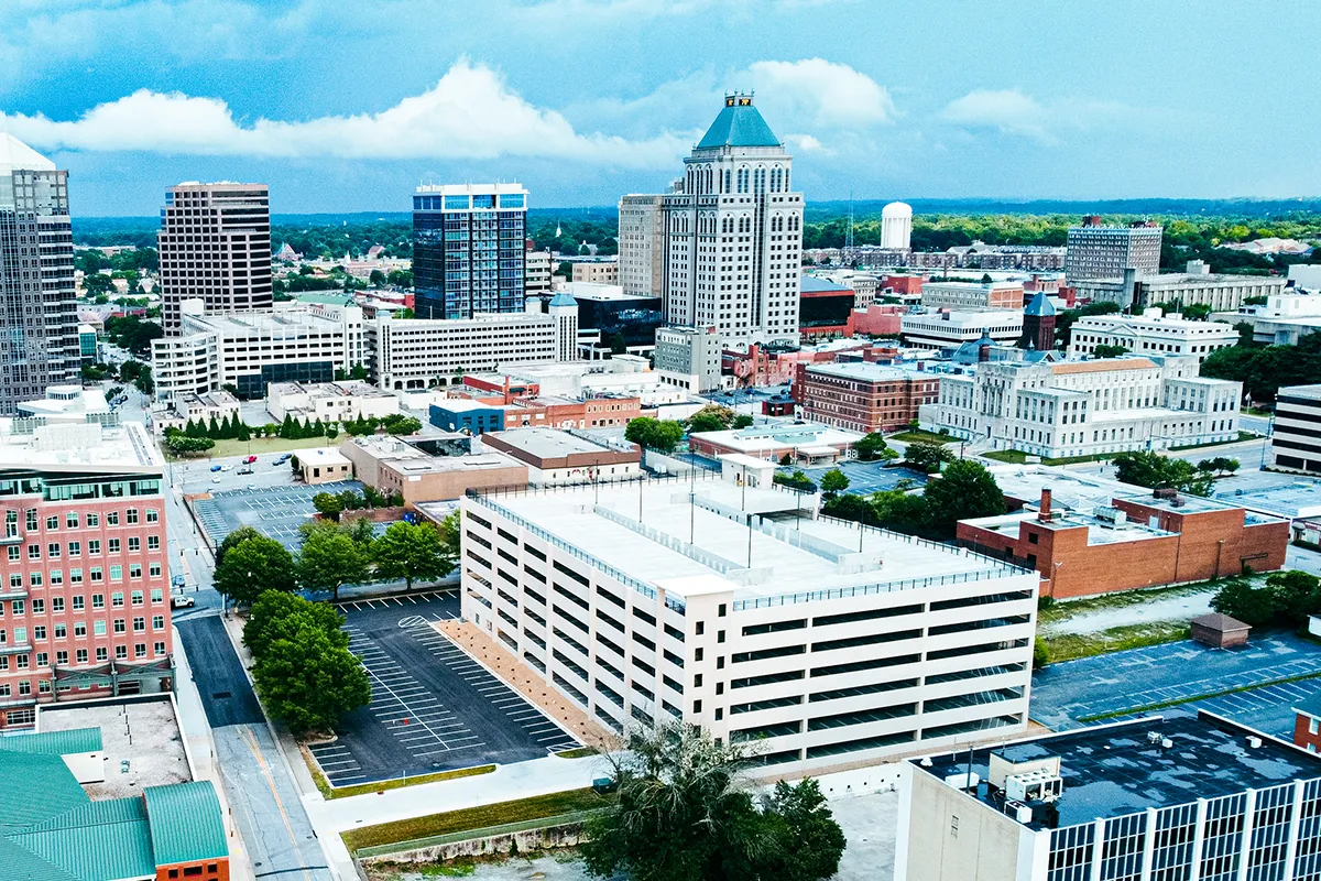 Stroll Through Downtown Greensboro