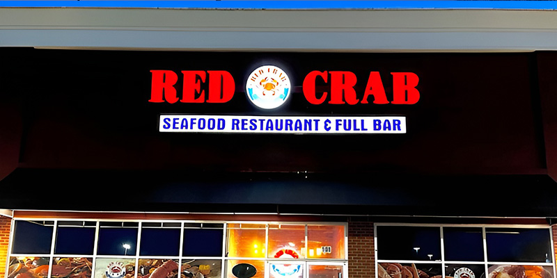 Red Crab Juicy Seafood, Pyramids Village Boulevard, Greensboro, NC, USA