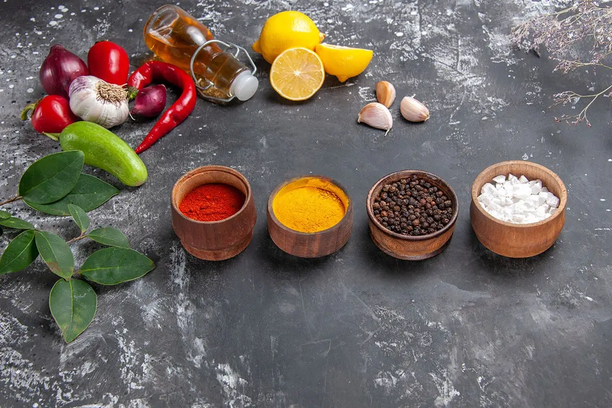 Ingredients for Homemade Shrimp Seasoning