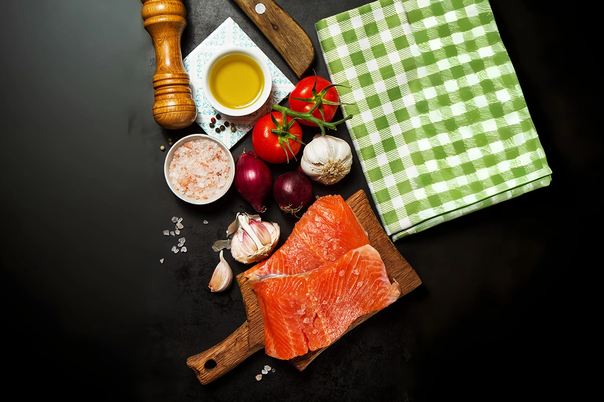 Ingredients for Oven Baked Salmon