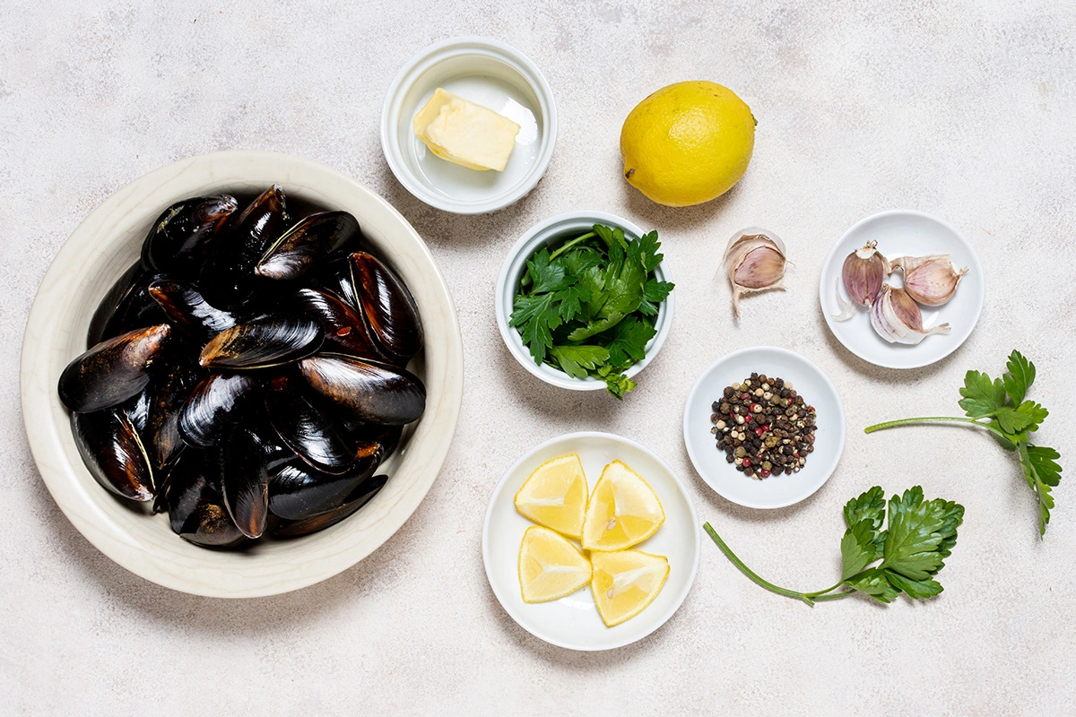 Ingredients for the Ultimate Oyster Po Boy Sandwich
