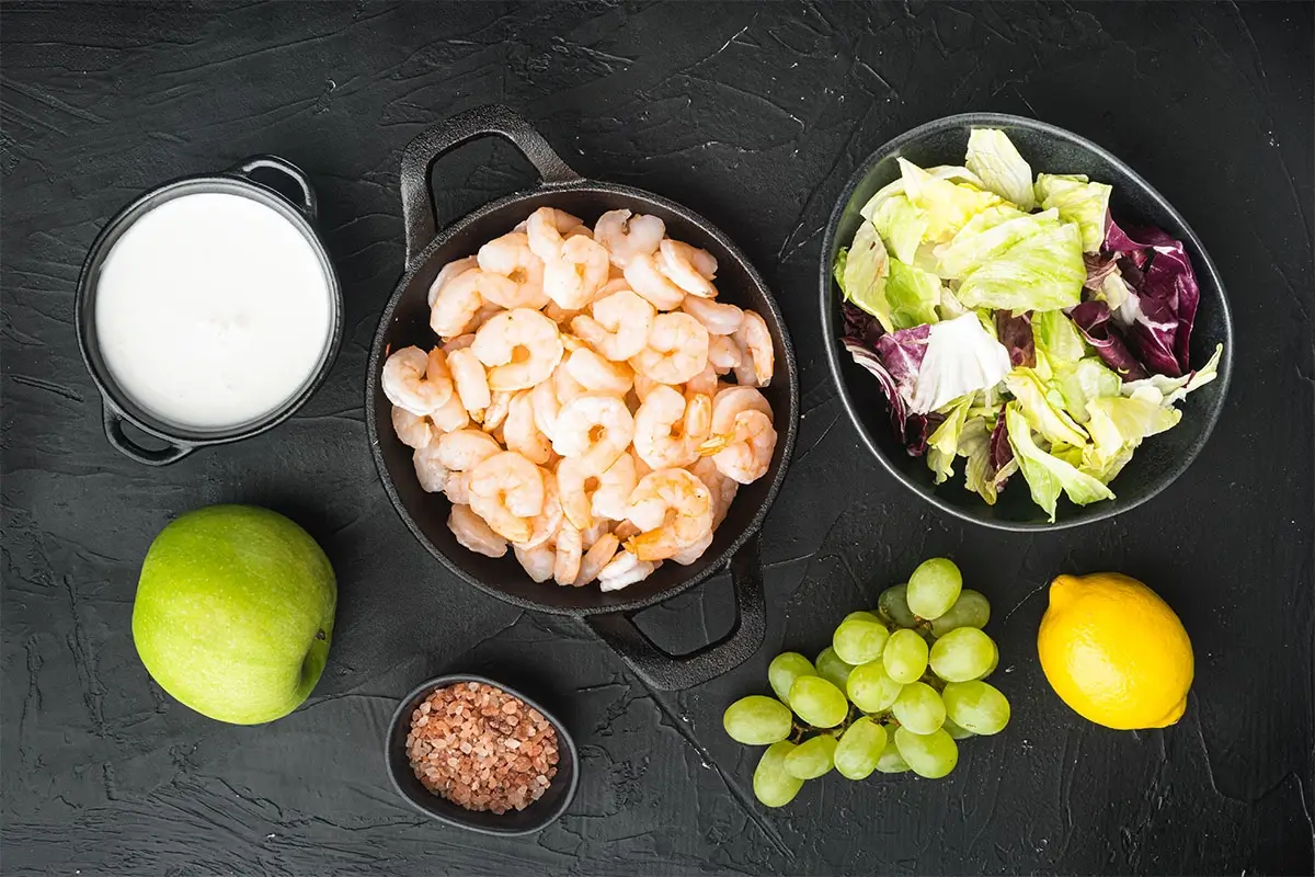 Seafood Salad Ingredients