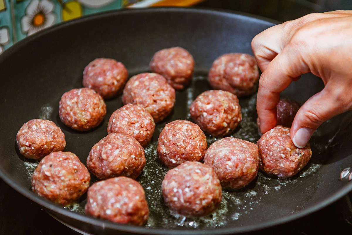 Steps to make Sausage Balls