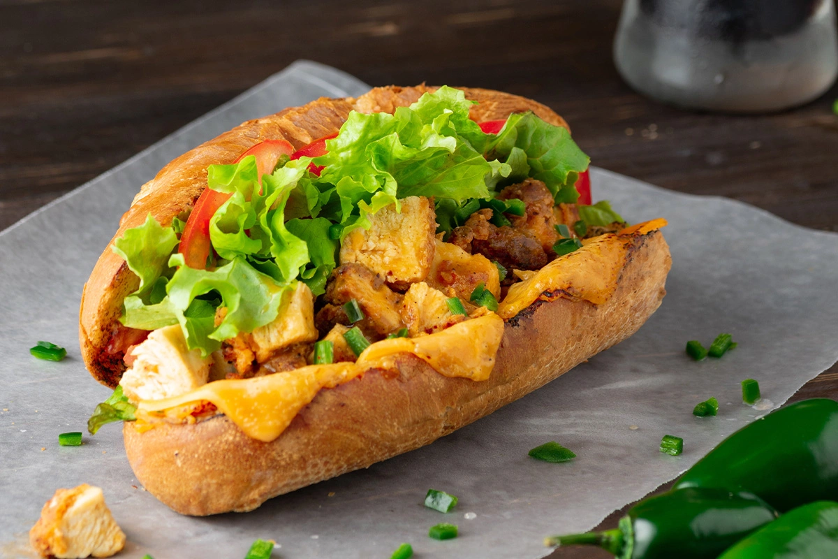 What is a Chicken Po Boy?