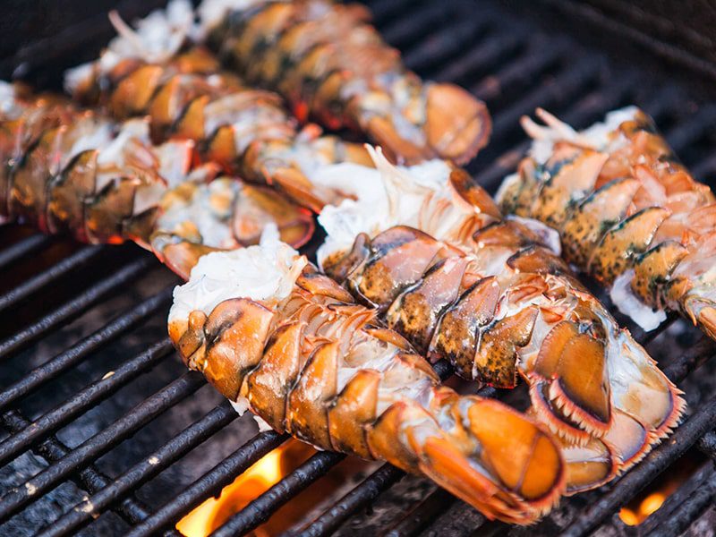 BBQ Grilled lobster
