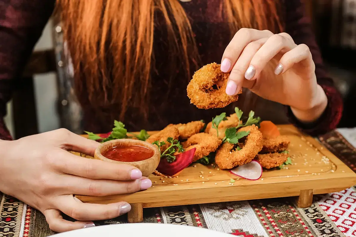 Fried Calamari at Red Crab Juicy Seafood Restaurant