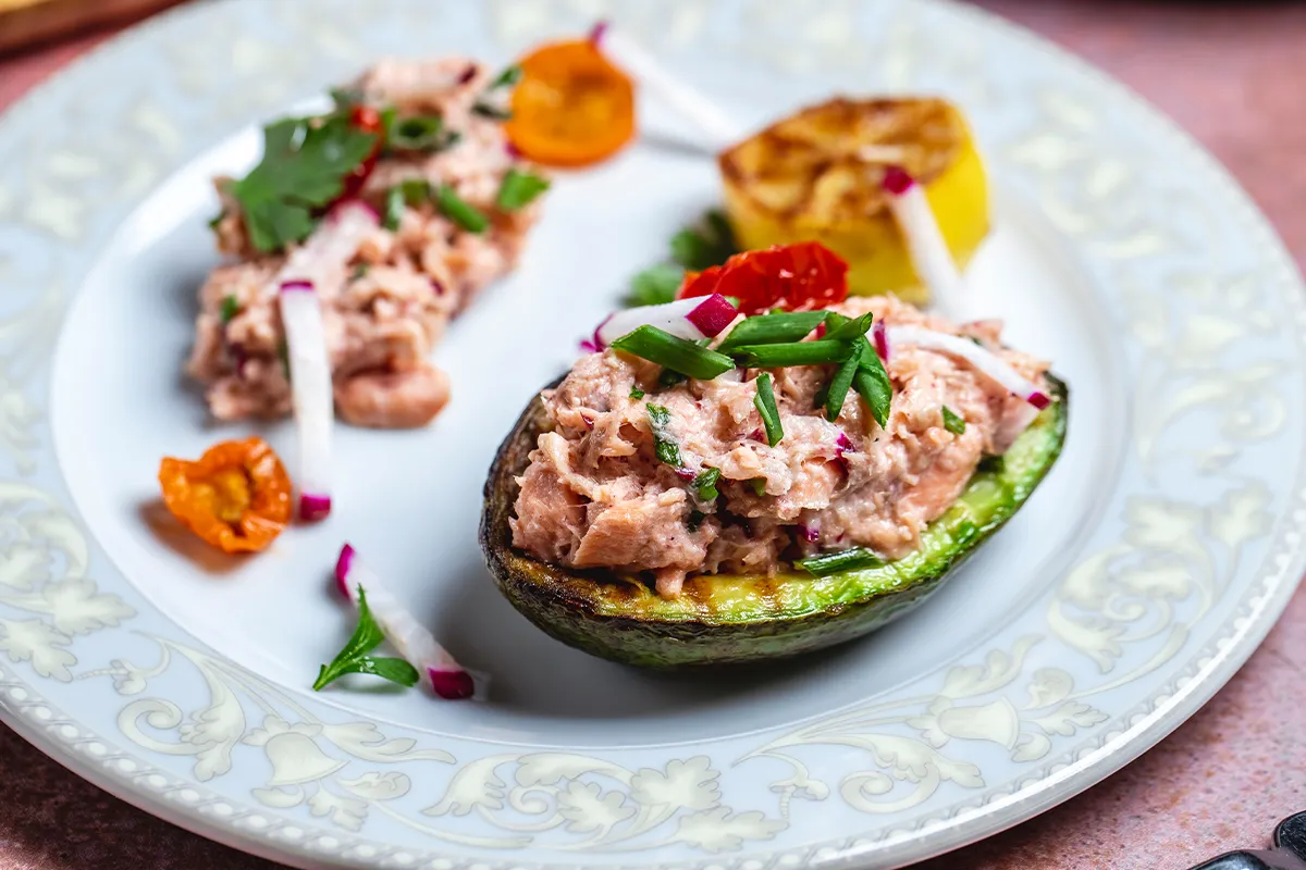 Pan-Seared Tuna with Avocado Salsa