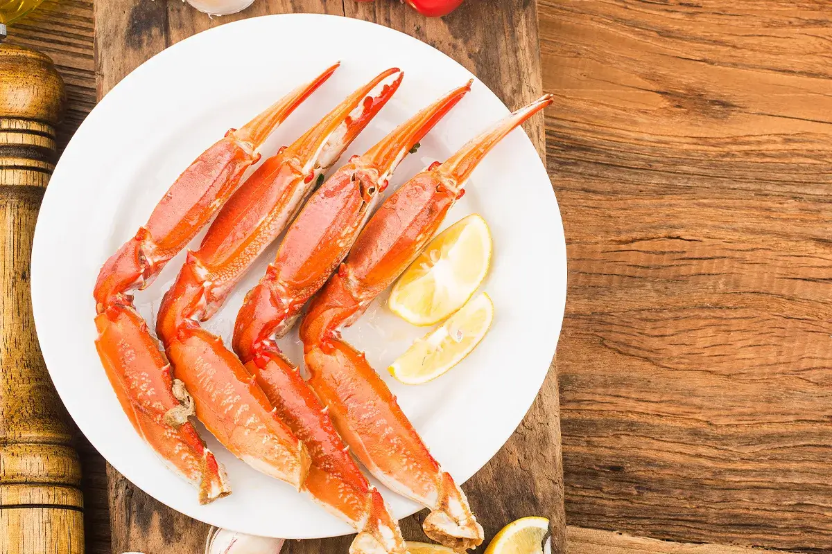 Broiled King Crab Legs