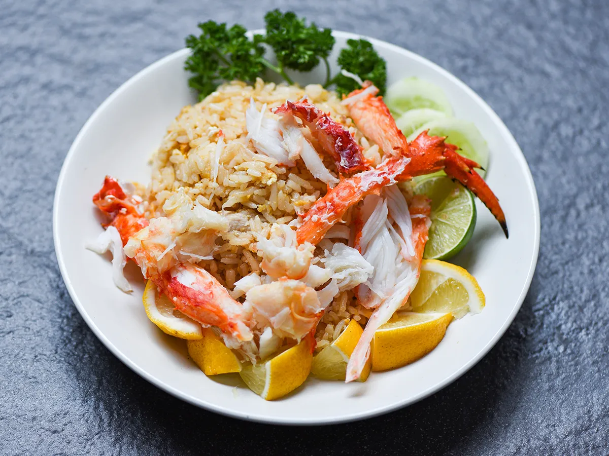 Snow Crab Fried Rice