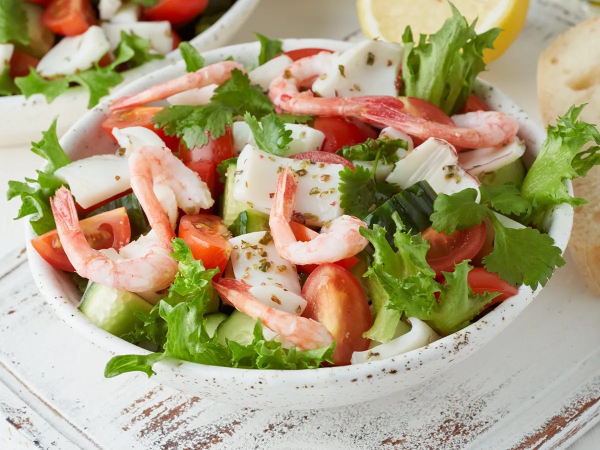 snow crab salad