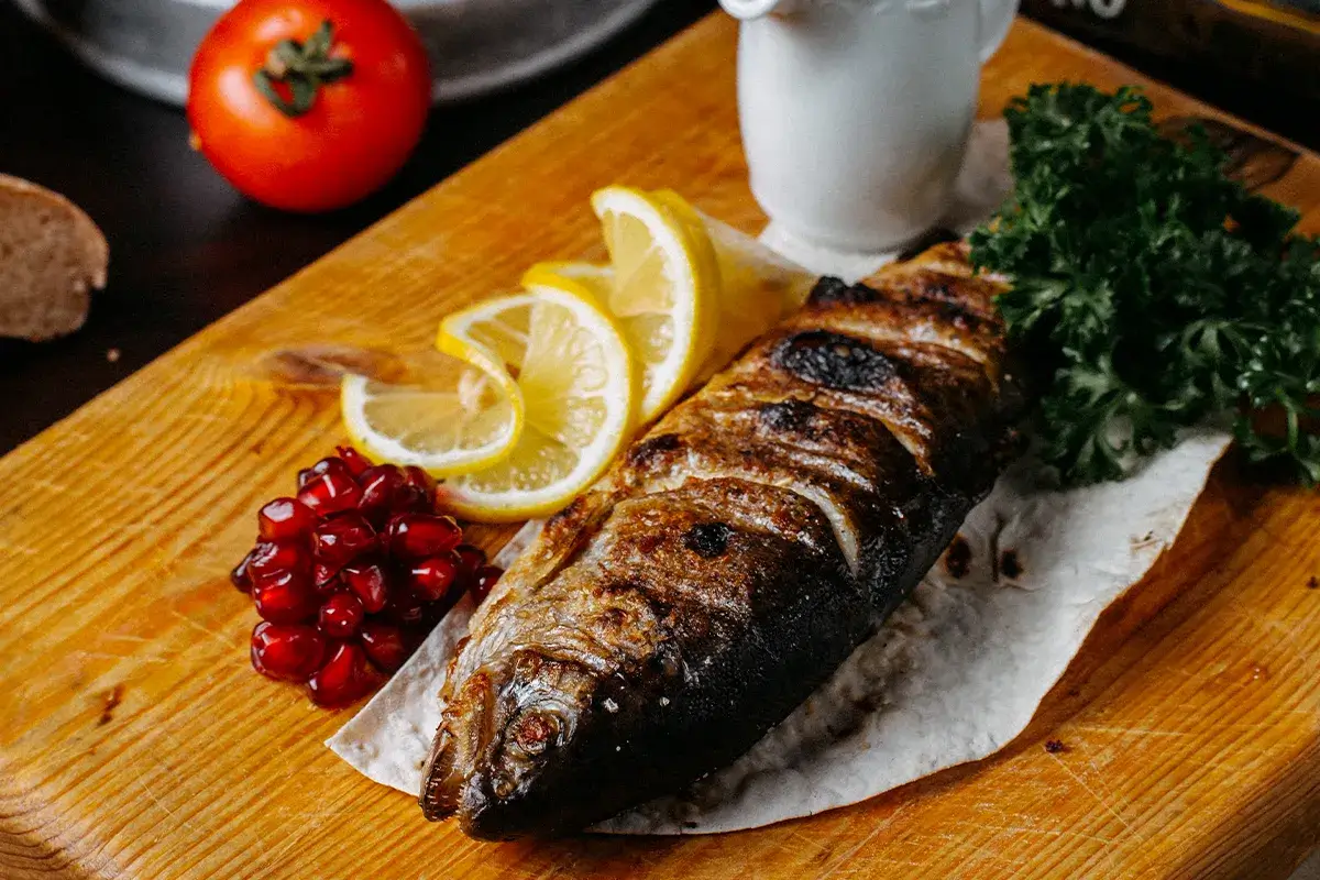 Grilling Fish on a Plank