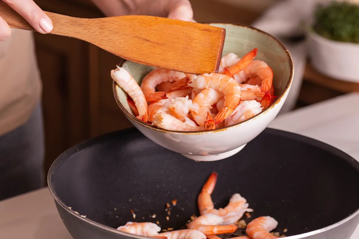 Step By Step Culinary Magic Cooking Shrimp With Garlic Sauce