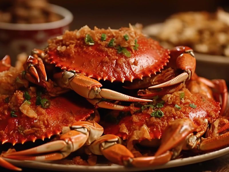 Chili crab is a legacy dish