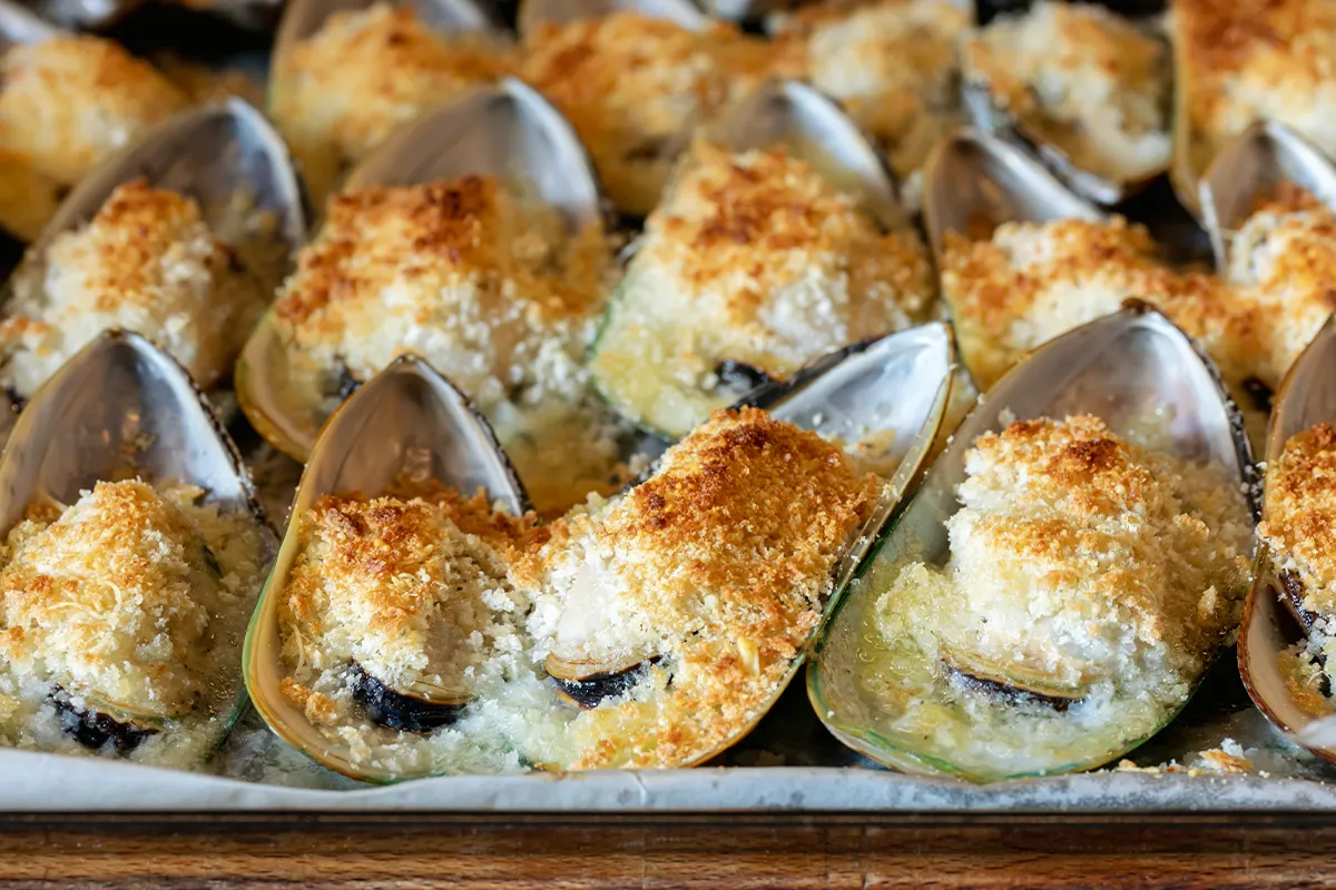 Baked Oysters With Parmesan And Herbs