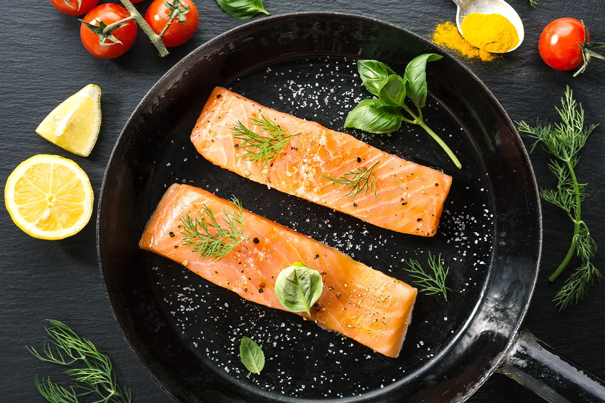 Sheet Pan Lemon Herb Salmon