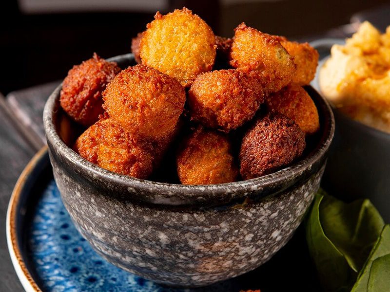 Hot Cheetos Boudin Balls