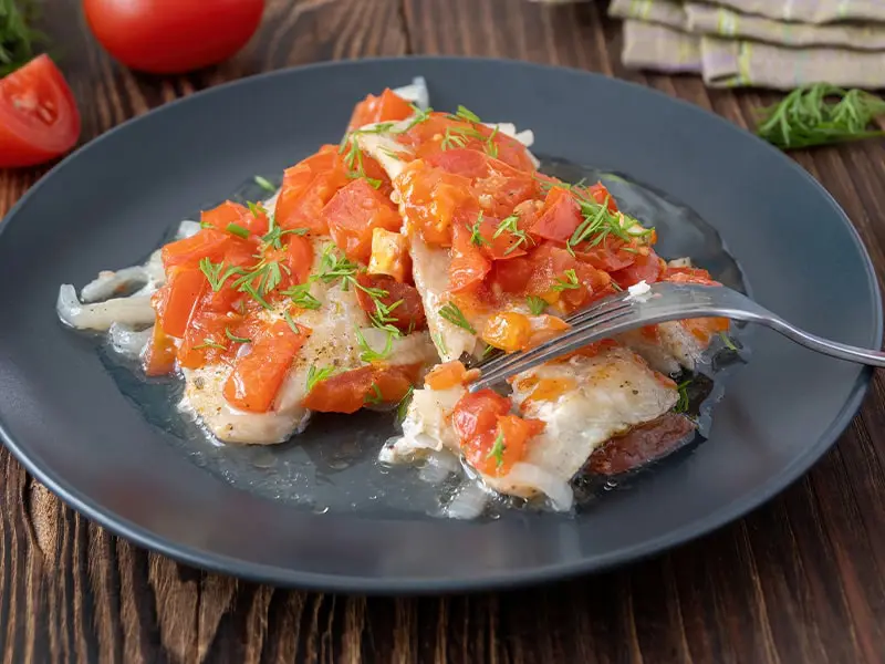 Crab Stuffed Flounder