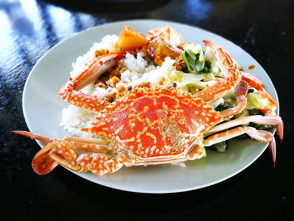 Crab Contains Copper and Phosphorus