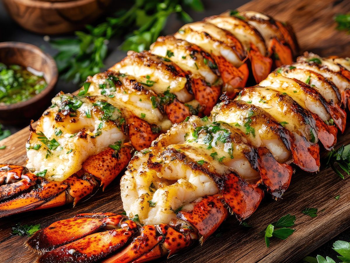 Grilling Lobster Tails