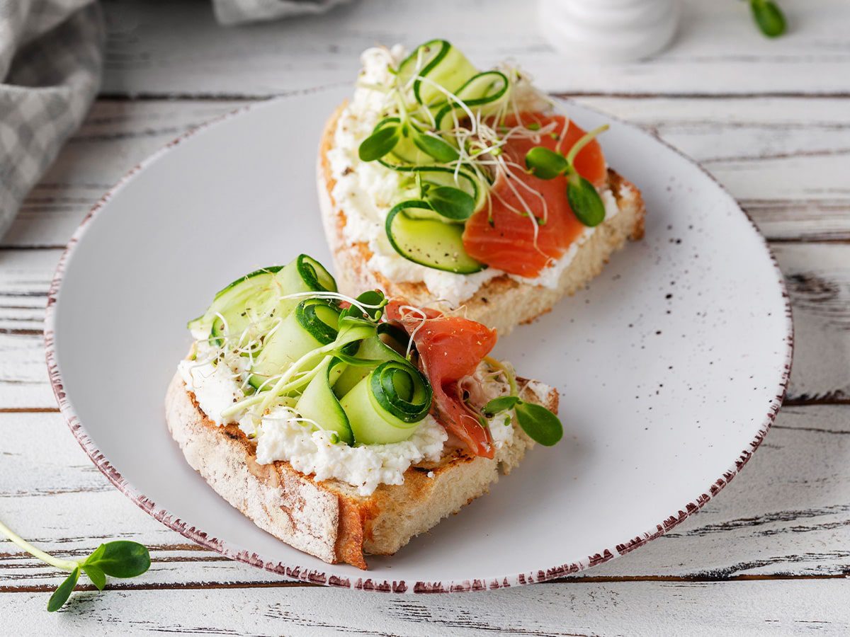 Crab Avocado Toast