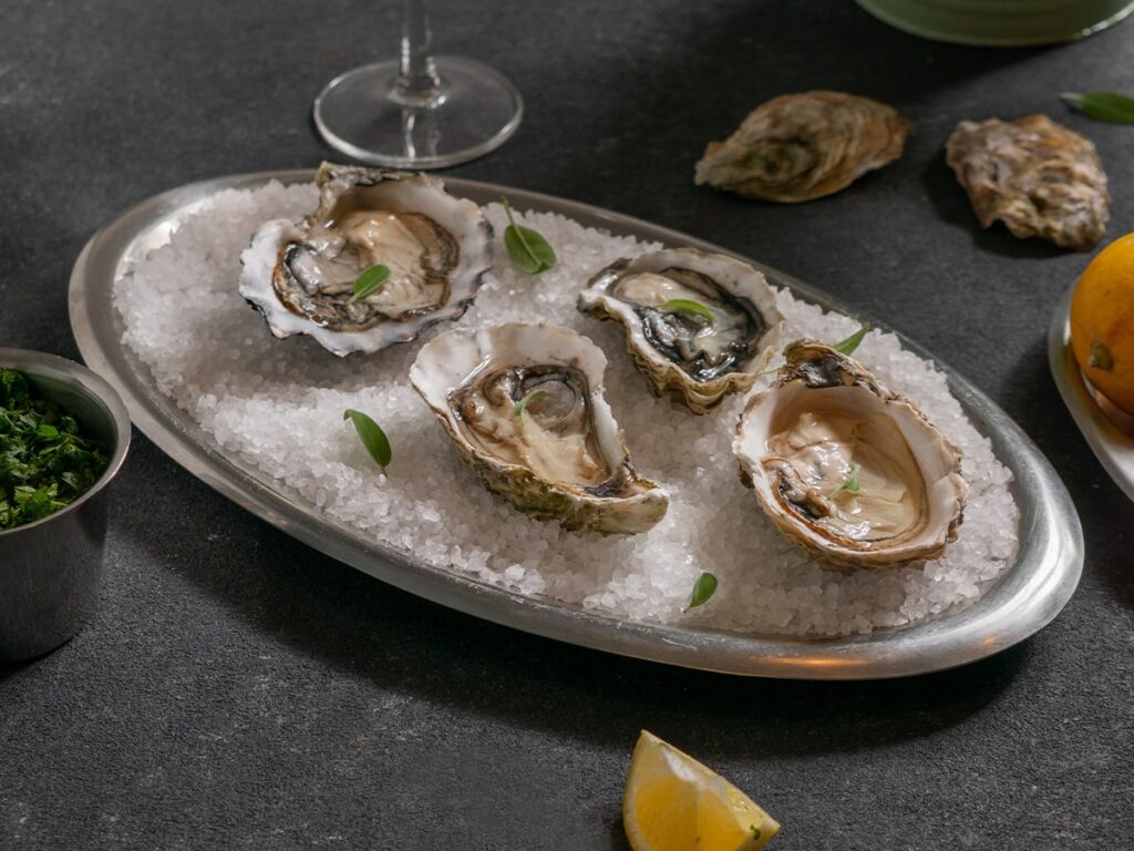 Charbroiled Oysters