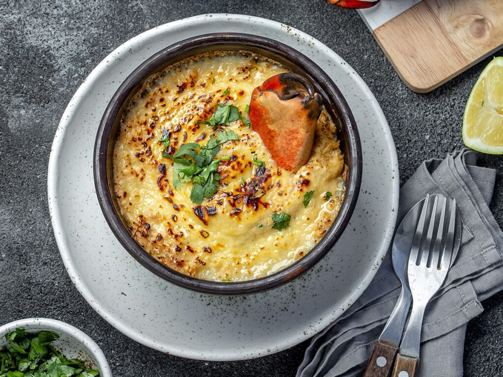 Crabmeat Au Gratin