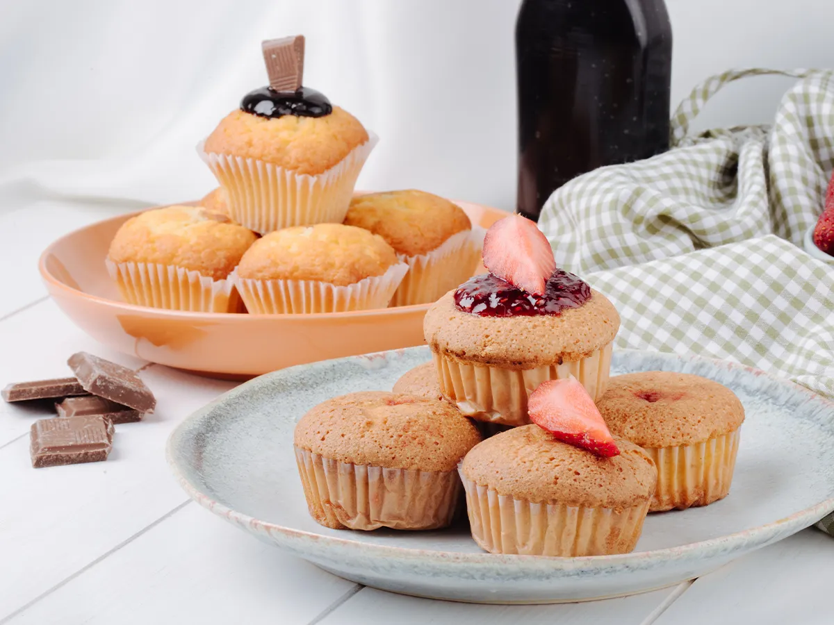 assorted pastries and muffins