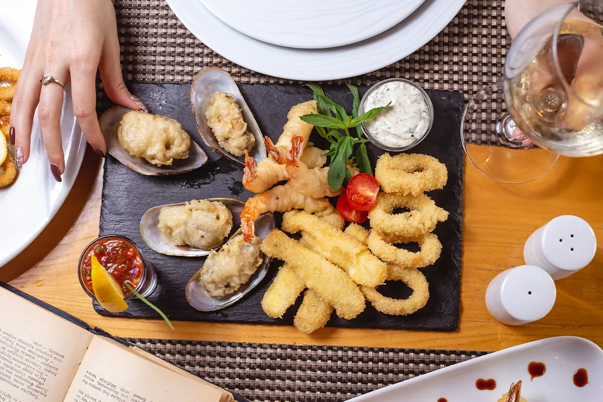 Fresh and Light Seafood Lunch Platters