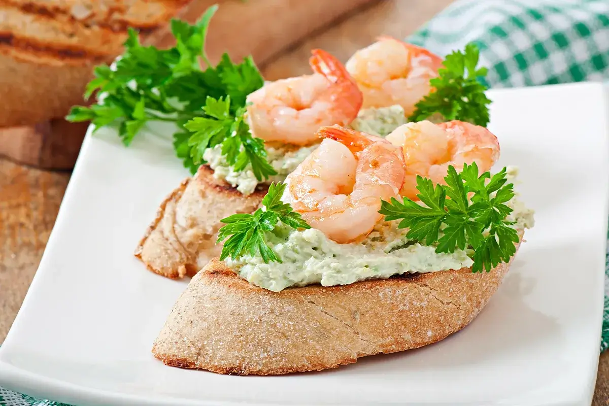 Cajun Shrimp Toasts