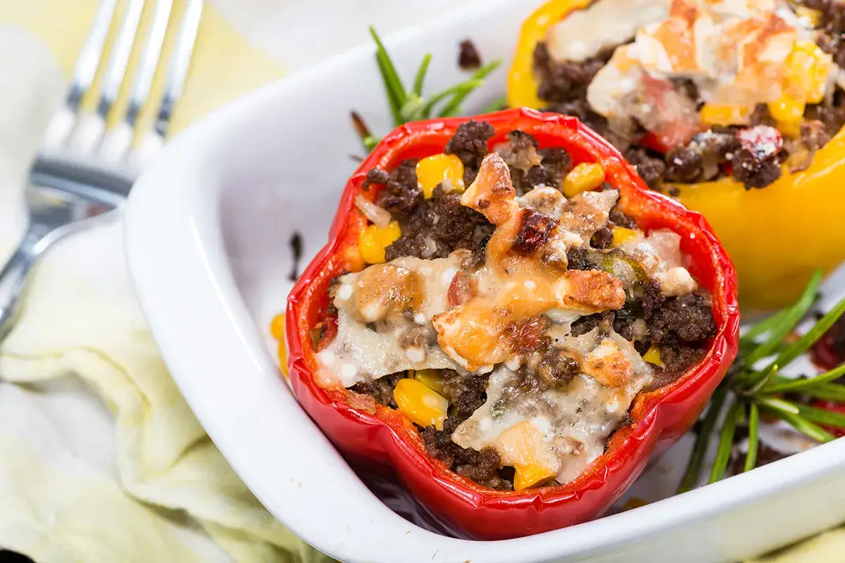 Poblano Peppers with Shrimp Stuffing